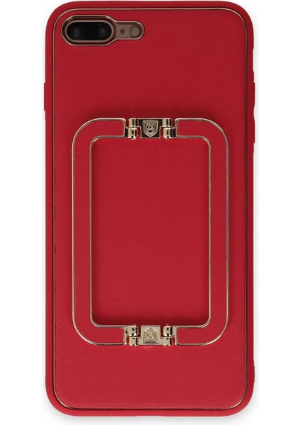 iPhone 7 Plus Kılıf Coco Elit Kapak - Kırmızı - A2323-4274