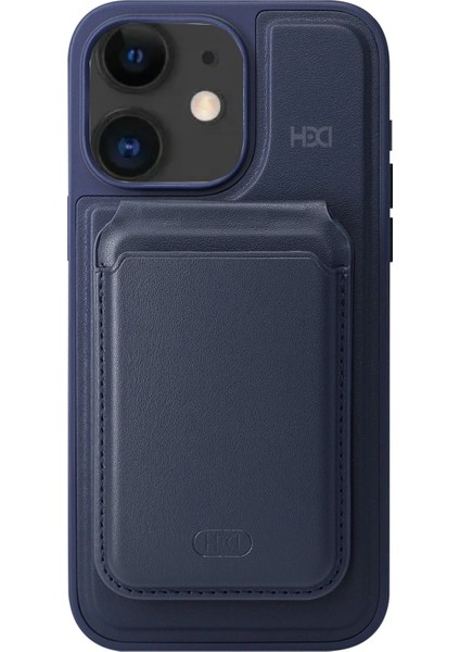 iPhone 11 HBC-247 Atina Kartvizitli Kapak - Lacivert
