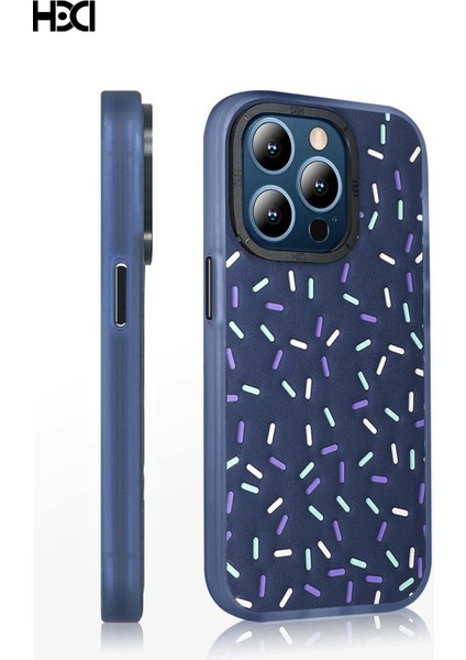 iPhone 15 Pro Kılıf HBC-222 Bern Kapak - Lacivert modelleri