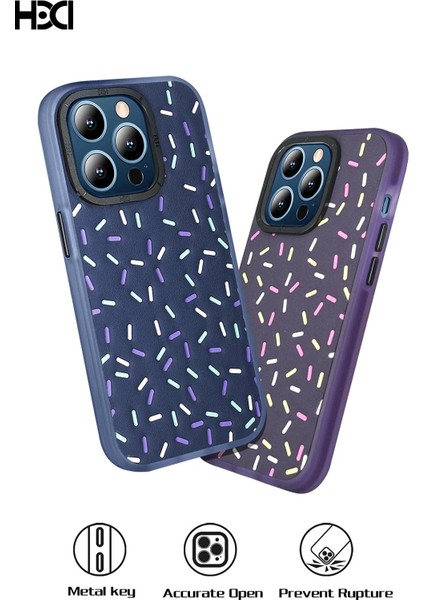 iPhone 15 Pro Kılıf HBC-222 Bern Kapak - Lacivert fırsatları