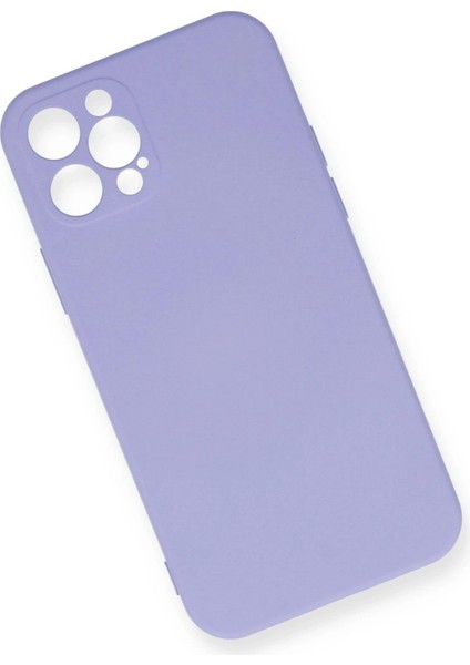 iPhone 12 Pro Max Kılıf Nano Içi Kadife Silikon - Lila - A3302-1092 fiyatları