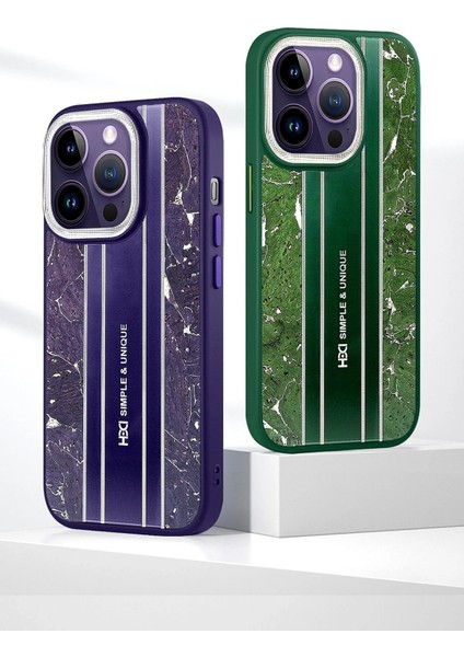 iPhone 15 Kılıf HBC-188 Astra Kapak - Lacivert modelleri