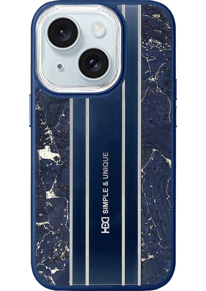 iPhone 15 Kılıf HBC-188 Astra Kapak - Lacivert indirimleri