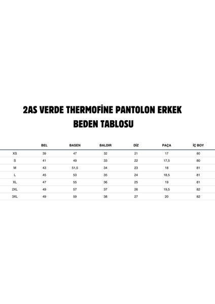 Verde Thermofine Erkek Pantolon Haki
