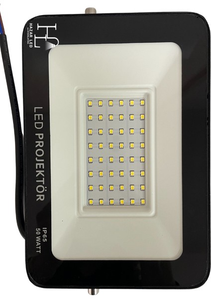 12-24 Volt 50 Watt Tablet Projektör Beyaz SMD Led Projektör modelleri