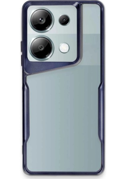 Xiaomi Redmi Note 13 Pro 4g Kılıf Boyi Silikon Kapak - Lacivert - A3977-3815