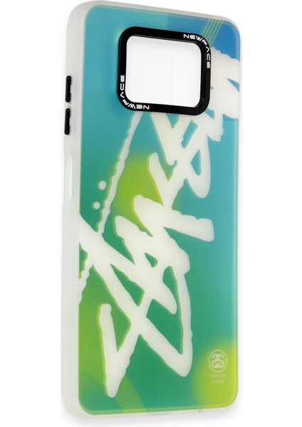 Xiaomi Pocophone X3 Kılıf Estoril Desenli Kapak - Estoril - 2 - A2170-3871