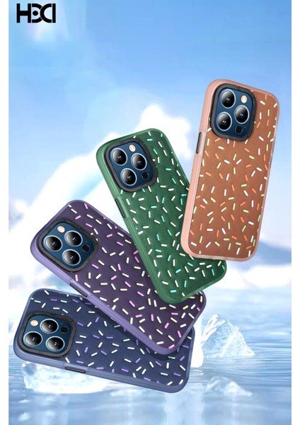 iPhone 14 Pro Max Kılıf HBC-222 Bern Kapak - Gri indirimleri