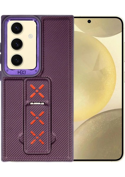 Samsung Galaxy S24 HBC-248 Lima Standlı Kapak - Derin Mor fiyatları