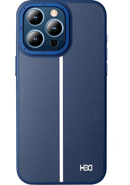 iPhone 15 Pro Kılıf HBC-155 Lizbon Kapak - Lacivert