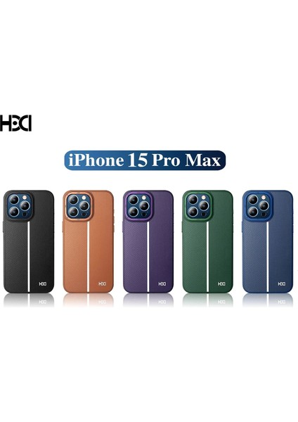 iPhone 15 Pro Kılıf HBC-155 Lizbon Kapak - Lacivert indirimleri