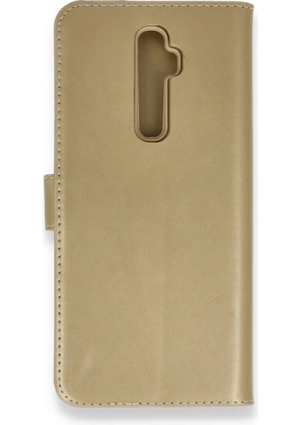 Oppo Reno 2z Kılıf Trend S Plus Kapaklı Kılıf - Gold - A6389-2312