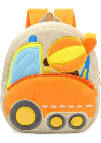 2-4 Yaşında Çocuk Mühendislik Sırt Çantası Peluş Çocuklar Anaokulu Için Küçük Okul Çantası Ilkokul Renk: 04 (Yurt Dışından)