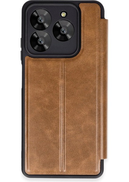 General Mobile Era 50 Kılıf Flip Cover - Taba - A7518-4488