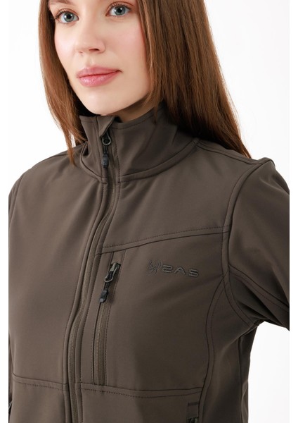 Sambra Kadın Thermofine Ceket Haki Renkli Su Geçirmez Özellikli Outdoor Giyim modelleri