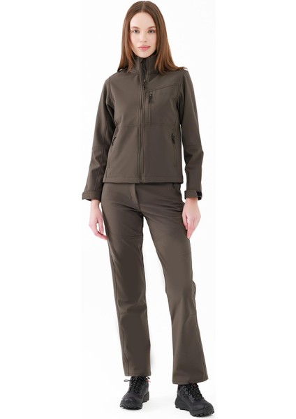 Sambra Kadın Thermofine Ceket Haki Renkli Su Geçirmez Özellikli Outdoor Giyim fırsatları