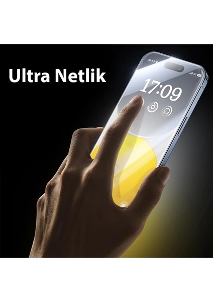Baseus Crystalline iPhone 15 Pro Max Için Parlama Önleyici Tempered Cam Ekran Koru - A4437-2450 fiyatları