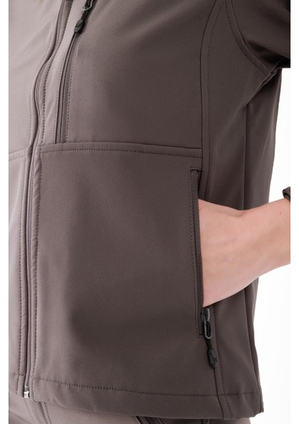 Sambra Kadın Thermofine Ceket Antrasit Renkli Hafif ve Rahat Dış Giyim