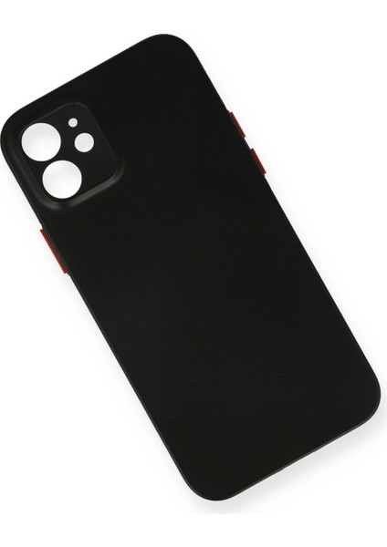 iPhone 12 Kılıf Pp Ultra Ince Kapak - Siyah - A6119-6513 modelleri