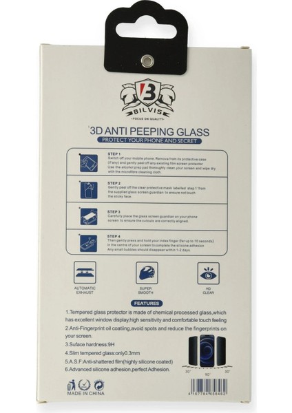 Samsung Galaxy S24 Plus Bilvis Hayalet Cam Ekran Koruyucu - A6364-9952 modelleri
