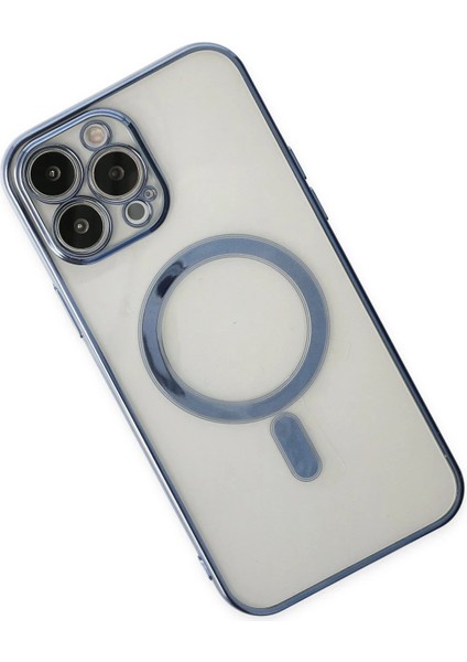 iPhone 14 Pro Kılıf Magneticsafe Lazer Silikon - Sierra Blue - A5901-3138 modelleri