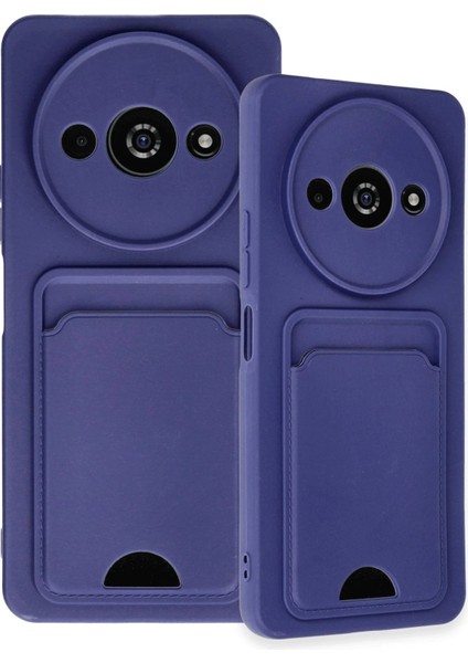 Xiaomi Redmi A3 4g Kılıf Kelvin Kartvizitli Silikon - Lacivert - A9510-6548 modelleri