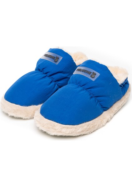2025 Sax Mavi Kadın Ev Ayakkabısı Panduf fırsatları