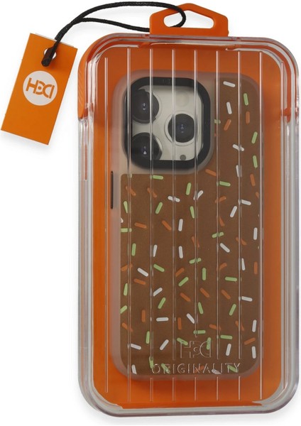 iPhone 15 Pro Kılıf HBC-222 Bern Kapak - Kahverengi fiyatları