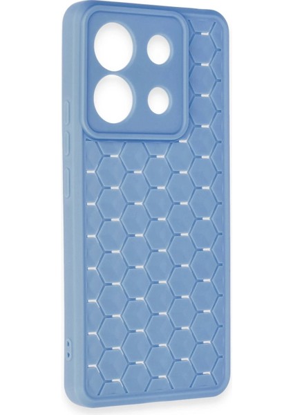 Xiaomi Redmi Note 13 Pro 5g Kılıf Petek Silikon Kapak - Mavi - A3957-6996 modelleri