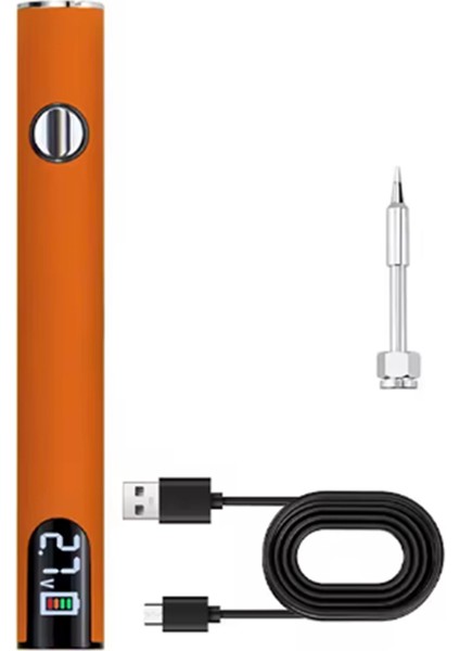 Kablosuz Şarj Elektrikli Lehimleme Demir Lehim Ayarlanabilir Voltaj ve Taşınabilir Hızlı Şarj Onarım Kaynak Araçları C (Yurt Dışından)