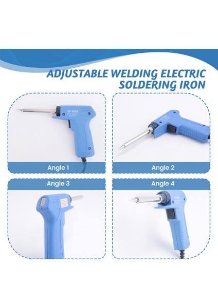 220V 30W-130W Profesyonel Paslanmaz Çift Güç Hızlı Isı Up Ayarlanabilir Kaynak Elektrikli Havalandırma Demir Aracı Abd Fişi (Yurt Dışından) indirimleri