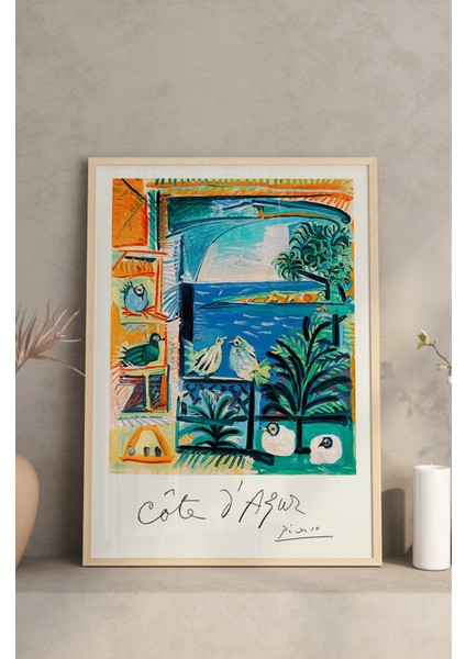 Ahşap Çerçeveli Mdf Tablo Seti Salon ve Oturma Odası Için ÇT3001 23 x 32 indirimleri