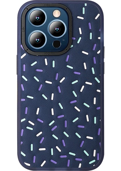 iPhone 14 Pro Max Kılıf HBC-222 Bern Kapak - Lacivert