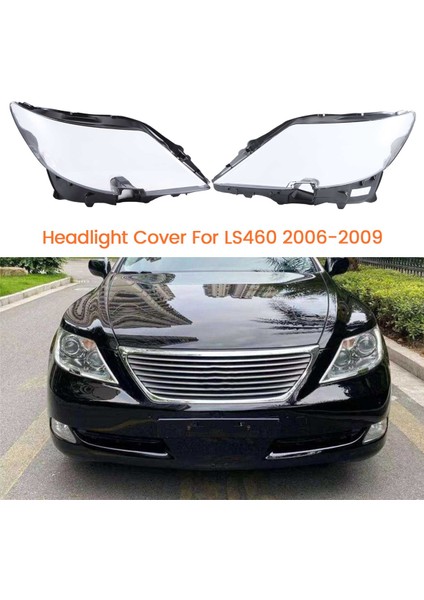 Lexus LS460 2006-2009 Far Kapağı Araç Yedek Lens Otomatik Kabuk Kapağı Sol (Yurt Dışından)
