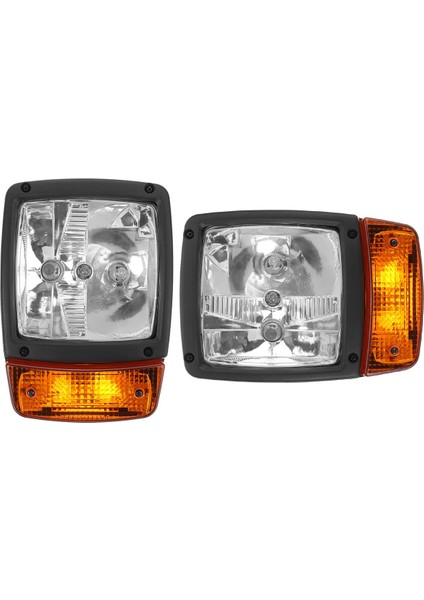 24V Excavator Jcb Ön LED Farlar Turn Sinyal Lambası Göstergesi Traktör Telehandler Yükleyici Forklift B Için Işık (Yurt Dışından) fiyatları