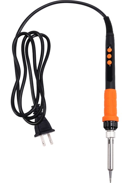 90W Dahili Isıtma Elektrikli Lehimleme Demir LED Dijital Ekran Anahtar Sıcaklık Kontrolü Turuncu Abd Fişi (Yurt Dışından)