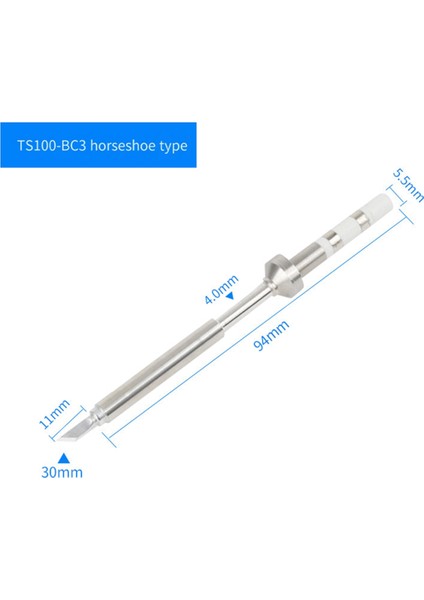 TS100 Elektrikli Havalandırma Demir Uç Sabit Sıcaklık Havalandırma Demir Uç At Nalı Şeklinde Havalı Demir Uç (Yurt Dışından) modelleri