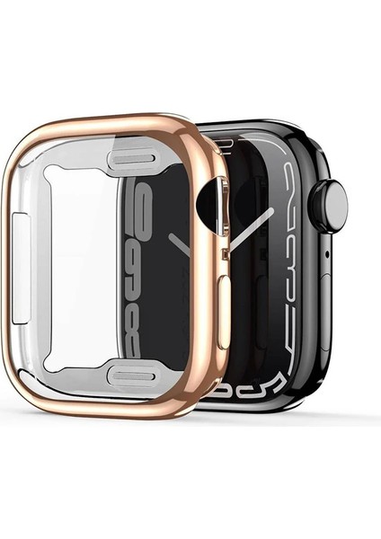 Dux Ducis Samo Series Apple Watch 45MM Için Soft Tpu Full Koruma Ultra Ince Siliko - A8638-6303