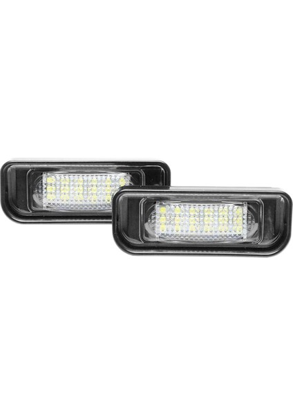 4pcs Beyaz LED Numaralı Plaka Plaka Işık Lambası Benz W220 S Sınıf 1999-2005 (Yurt Dışından)