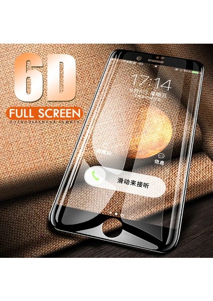 Iphone 6plus Iphone 6s Plus 6d Kavisli Full Kırılmaz Cam Ekran KORUYUCU-(1903) - A4147-8788