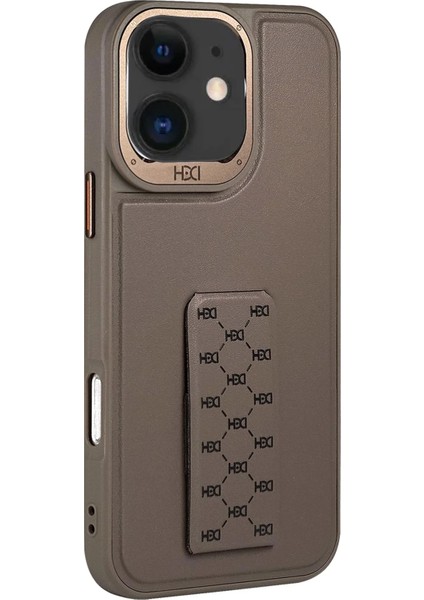 iPhone 11 HBC-265 Madrid Magsafe Standlı Kapak - Titan Gri