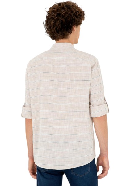 Erkek Taş Uzun Kollu Gömlek fırsatları