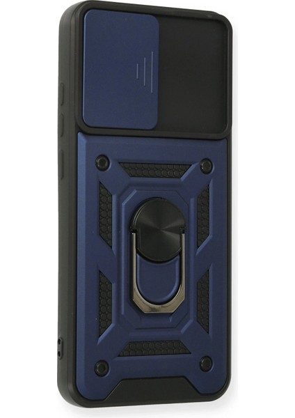 Samsung Galaxy A03S Kılıf Pars Lens Yüzüklü Silikon - Lacivert - A6249-9169 fiyatları