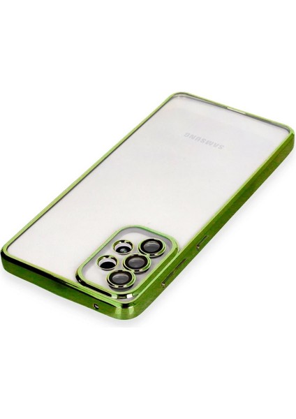 Samsung Galaxy A73 5g Kılıf Lensli Silikon - Yeşil - A9371-5837 modelleri