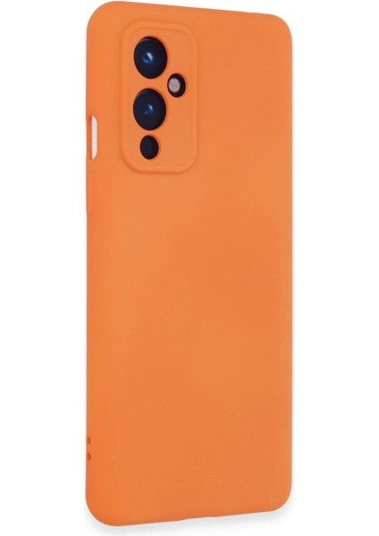 One Plus 9 Kılıf Nano Içi Kadife Silikon - Turuncu - A2093-7344 fiyatları