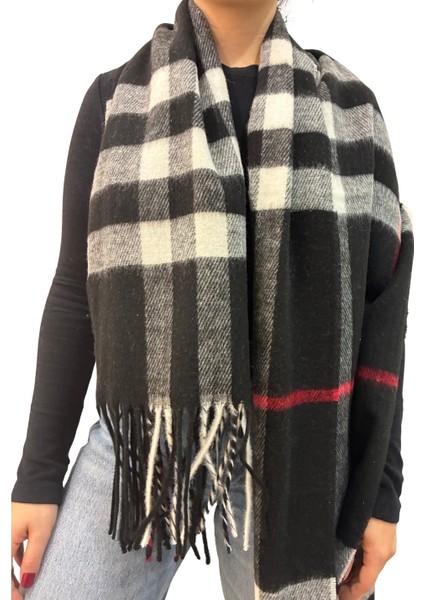 Desenli Pofuduk Şallar modelleri