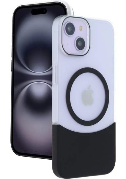 Apple iPhone 15 Velar Magsafe Kapak - Siyah - A4227-2420