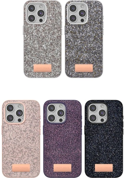 iPhone 14 Pro Bright Simli Kapak - Derin Mor - A3768-7750 fiyatları