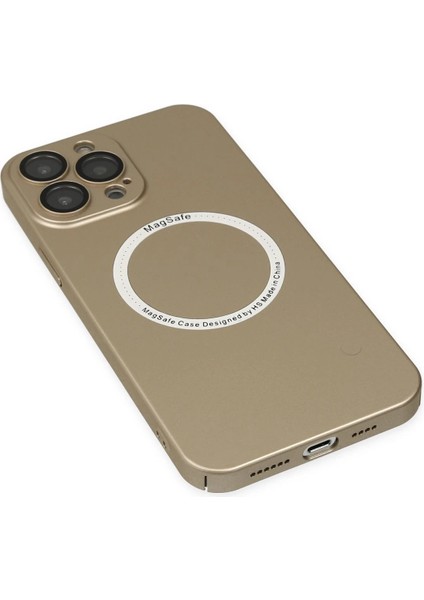 iPhone 14 Pro Kılıf Jack Magneticsafe Lens Silikon - Gold - A4782-6770 indirimleri