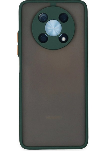 Huawei Nova Y90 Kılıf Montreal Silikon Kapak - Yeşil - A5424-8601